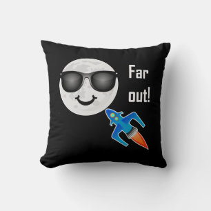 Far Out Design - Throw Pillow 16" x 16"