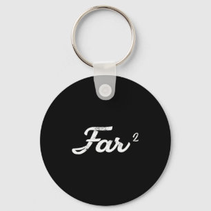 Far Squared Farfar Swedish Or Danish Grandpa Funny Keychain