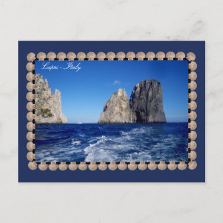 Faraglioni Stacks, Isle of Capri - Gulf of Naples Postcard