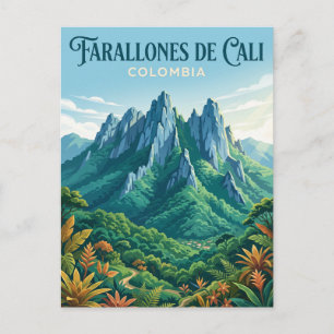 Farallones de Cali National Park Colombia Postcard
