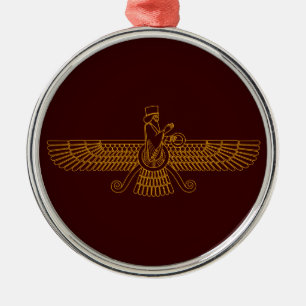 Faravahar Metal Ornament