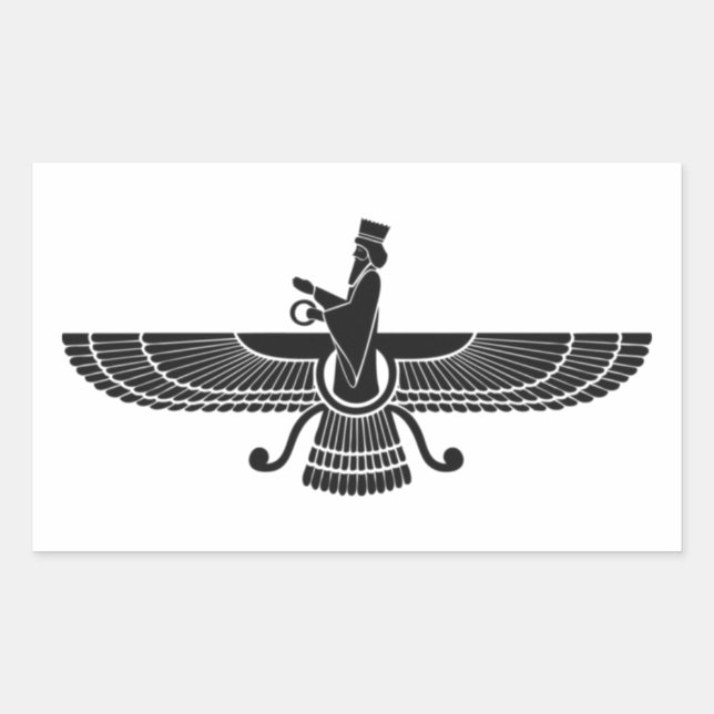 Faravahar Sticker (Front)