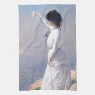 Farewell (by Joseph DeCamp) Kitchen Towel