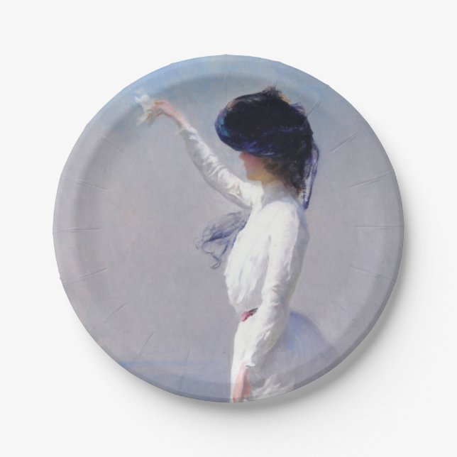Farewell (by Joseph DeCamp) Paper Plate (Front)