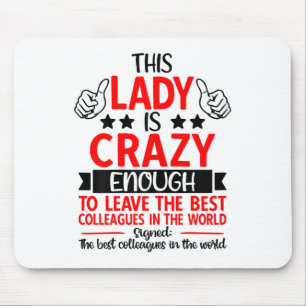 Farewell Coworker Leaving Job, Coworker Going Away Mouse Pad