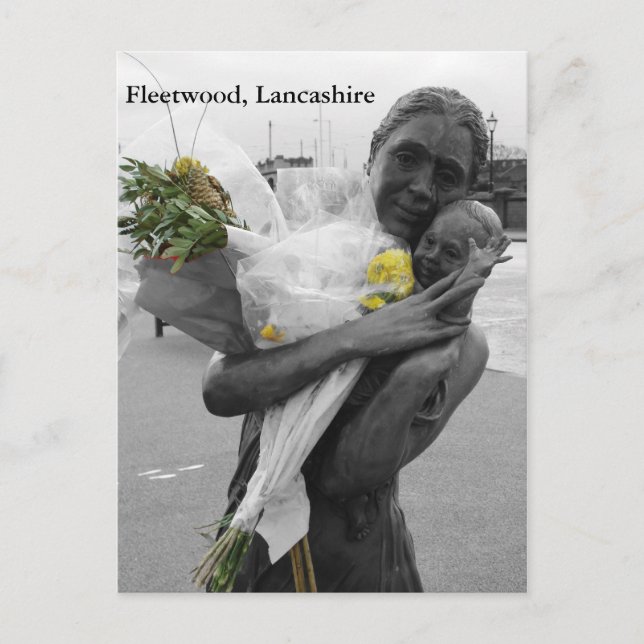 "Farewell", Fleetwood Postcard (Front)