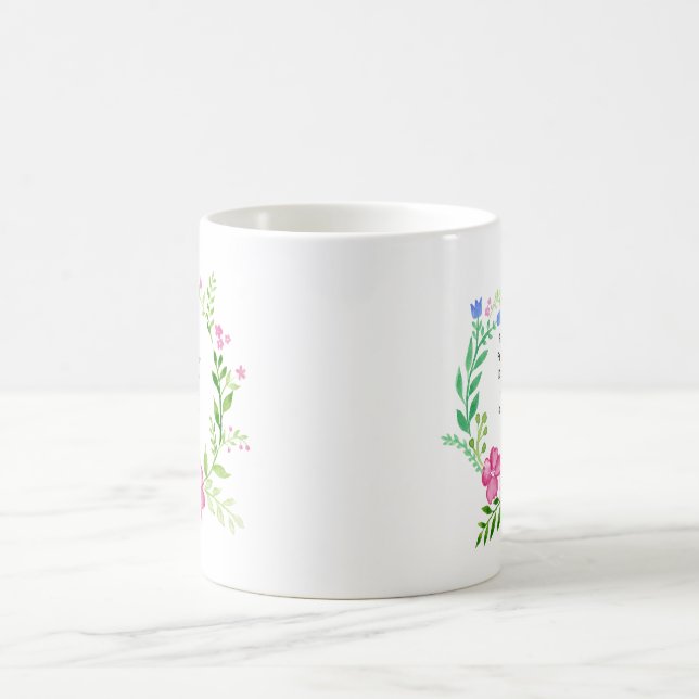 Farewell Gift Colleague Friend Boss Personalized Coffee Mug (Center)