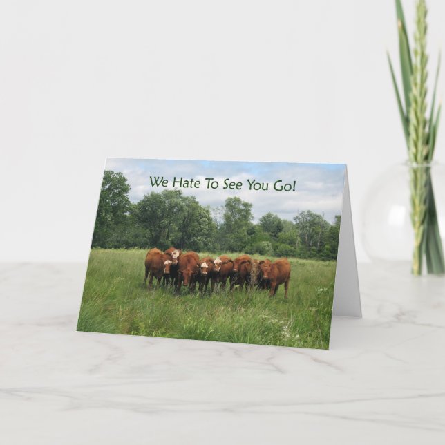 Farewell Group Card (Front)