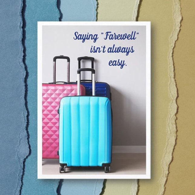 Farewell Message greeting card (Creator Uploaded)