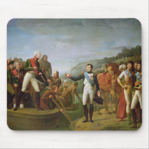 Farewell of Napoleon I and Alexander I Mouse Pad