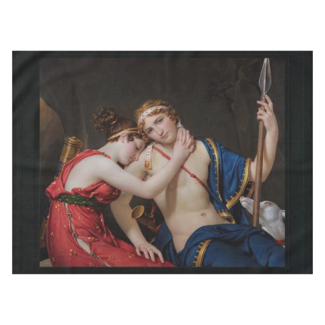 Farewell of Telemachus and Eucharis Tablecloth (Front (Horizontal))
