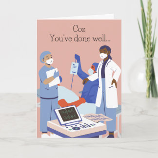 Farewell or Goodbye Greeting card