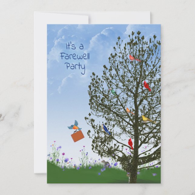 Farewell Party for coworker Invitation (Front)