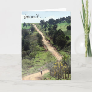 farewell path card