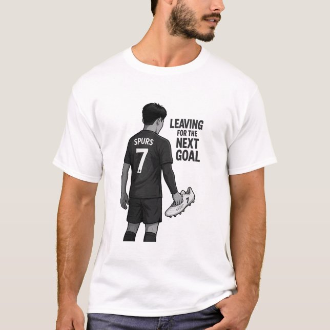  Farewell Soccer Legend | Number 7 Tribute Art T-Shirt (Front)