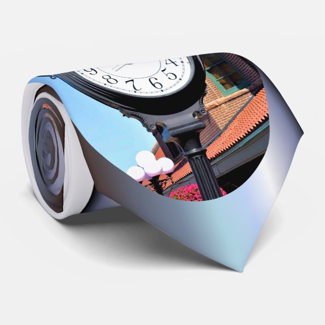 Fargo Clock Tie (Rolled)