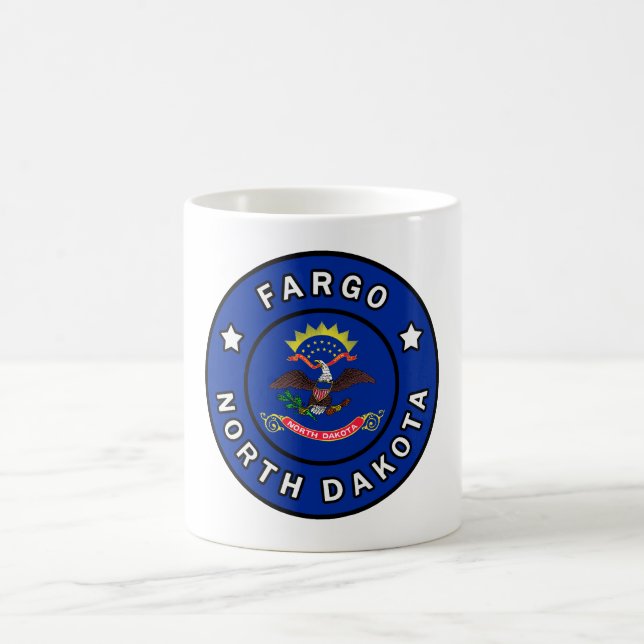 Fargo North Dakota Coffee Mug (Center)