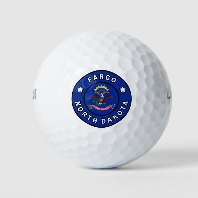 Fargo North Dakota Golf Balls (Front)