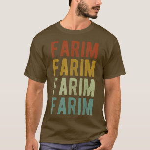 Farim City GuineaBissau Retro  T-Shirt