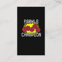 Farkle Champion - Funny Dice Saying, Board Game