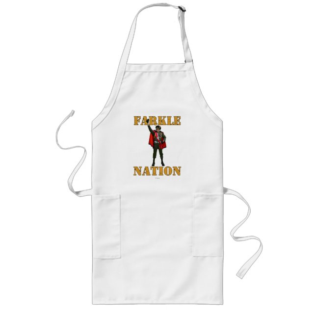Farkle Nation Long Apron (Front)