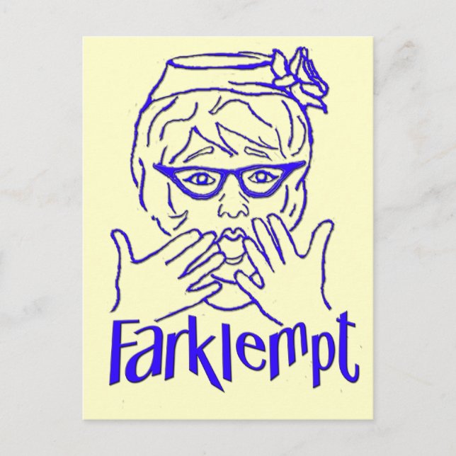 Farklempt Postcard (Front)