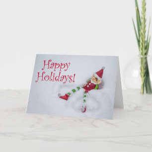 Farley the Elf Christmas Card