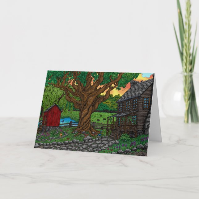 Farm #2 Greeting Card (Front)