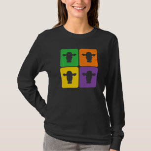 Farm Animal Cow  Farming Farmer Pop Cow  1 T-Shirt
