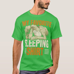 Farm Animal Lover Cute Sheep Farmer Sleeping Sheep T-Shirt