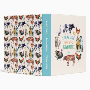 Farm animal These are a few of my watercolor Ivory Binder