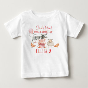 Farm Animals Baby T-Shirt