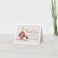 Farm Animals Barnyard Beige Baby Shower