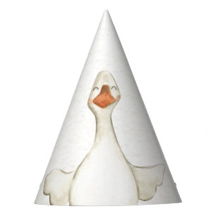 Farm Animals Birthday Barnyard Party Hat Goose
