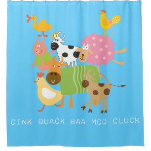 Farm Animals Cow Sheep Duck Goat Pig Chicken
