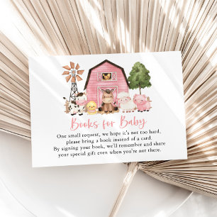 Farm Animals, Cute Animals, Barn, Books For Baby Enclosure Card