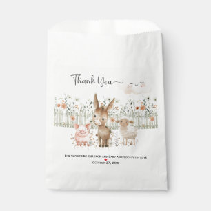 Farm Animals Gender Neutral Baby Shower   Favour Bag