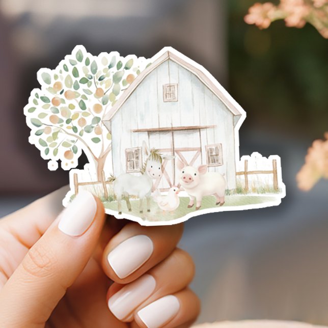 Farm Animals Meadow Friends Baby Shower (Creator Uploaded)