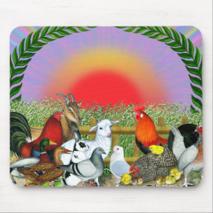 Farm Animals Mouse Pad
