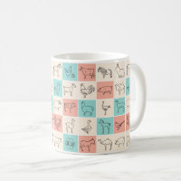 Farm Animals Mug – Cute & Rustic Farmyard Design