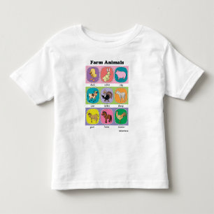 Farm Animals Toddler T-shirt