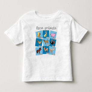 Farm Animals Toddler T-shirt