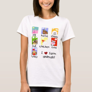 Farm Animals Tshirts and Gifts