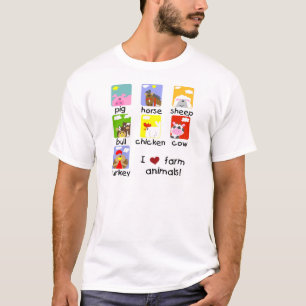 Farm Animals Tshirts and Gifts