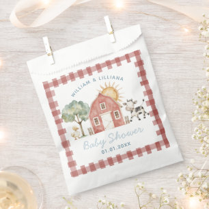 Farm Baby Shower Thank You Favour Bag