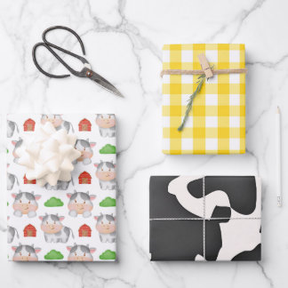 Farm Baby  Wrapping Paper Sheet