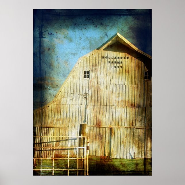 Farm Barn Since 1933 Poster (Front)