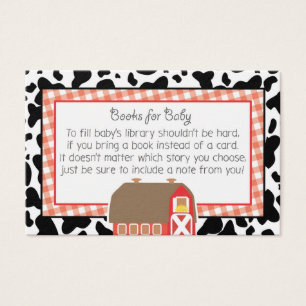 Farm Barnyard Animaux Baby shower Livres Pour Bébé