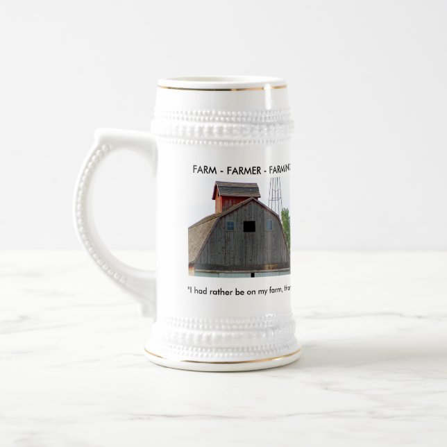 Farm Beer Stein (Left)