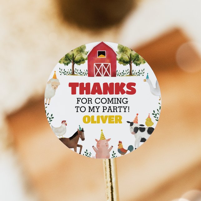 Farm Birthday Stickers (Creator Uploaded)